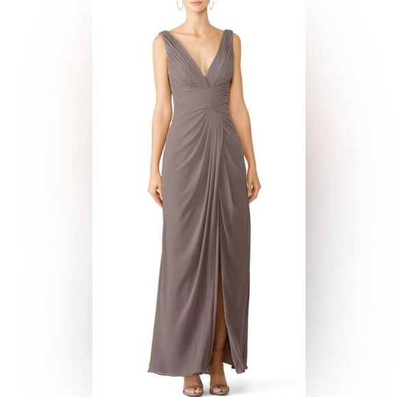 Watters Dresses & Skirts - Stone Antonia Gown By Watters Size 14